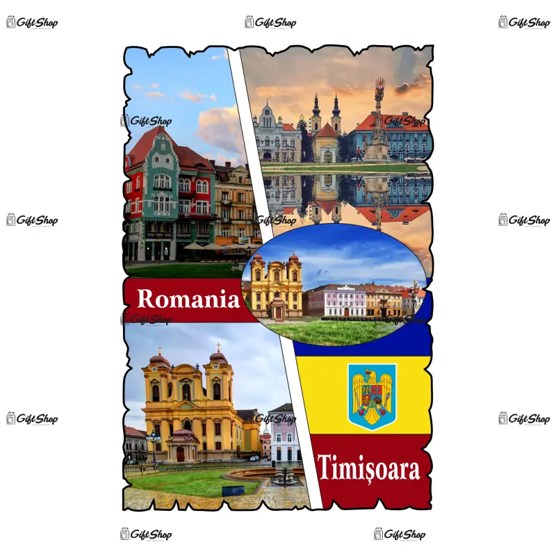 Timisoara romania, magnet frigider mgs171